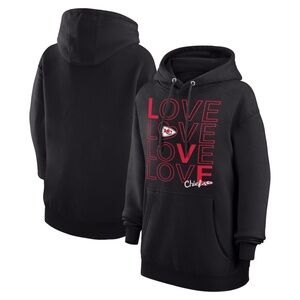 Kansas City Chiefs Love Women Hoodie Support Taylor Swifts Boyfriend